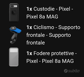Supporto ciclismo per Pixel 8a MAG