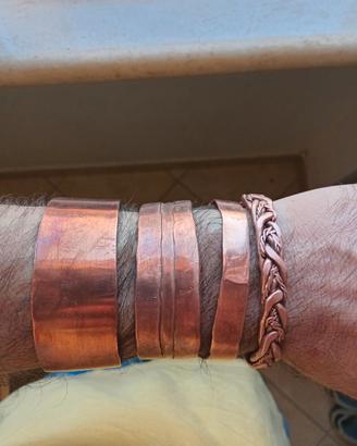 Bracciali in rame