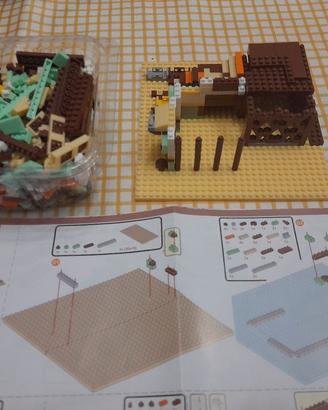 Mini Casetta dei pescatori in mattoncini 