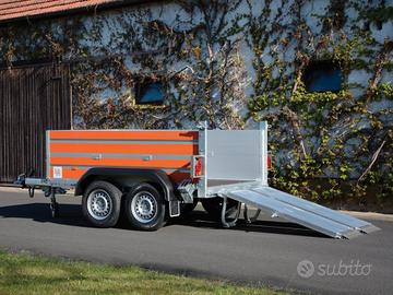 Rimorchio ribassato  350 x 150  MC 3500 Kg.