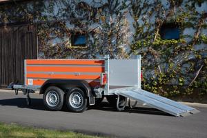 Rimorchio ribassato  350 x 150  MC 3500 Kg.