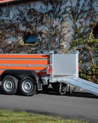 Rimorchio ribassato  350 x 150  MC 3500 Kg.