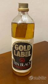 Ten black gold label Vintage
