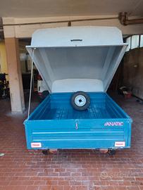 rimorchio carrello  con gancio