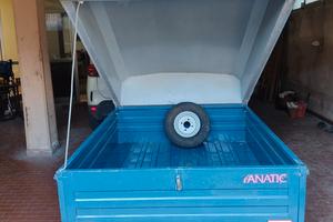 rimorchio carrello  con gancio