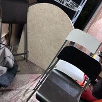 Tavolo snack con tre sedie