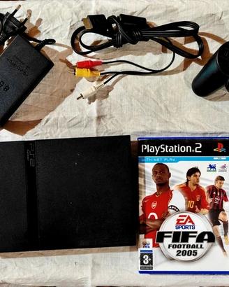 PS2 Slim +cavi +3 giochi +controller non originale
