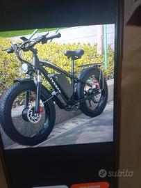 Bici elettrica 750 W con assistenza personalizzata
