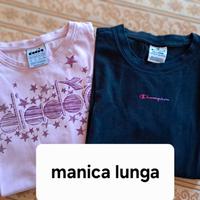 t shirt manica lunga 14 anni