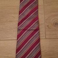 Cravatta Dolce & Gabbana righe rosse e grigie