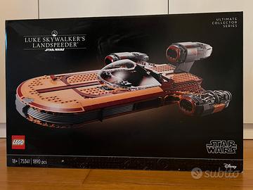 Lego 75341 Star Wars UCS Landspeeder MAI APERTO