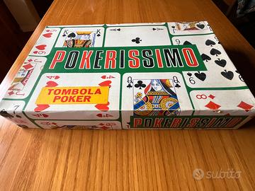 POKERISSIMO Alma Giochi 1975 gioco da tavolo
