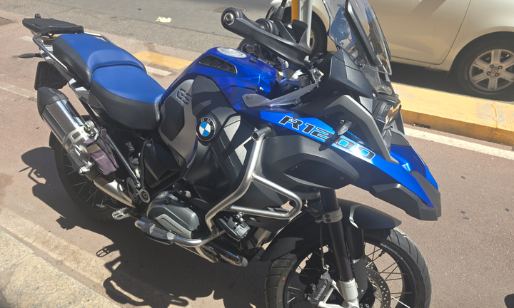 Bmw gs 1200 r adventure 1200 blu