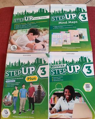 Libri Inglese scuola media classe  terza,Step Up 
