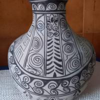 vaso in terracotta. 