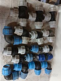 raccordi a stringere per polipropilene 