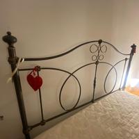Letto in ferro battuto