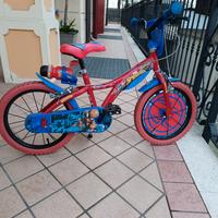 BICICLETTA SPIDER MAN DA 16"