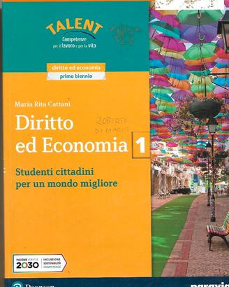 diritto ed economia vol I