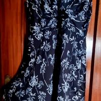 vestito donna taglia S estivo orlo asimmetrico 