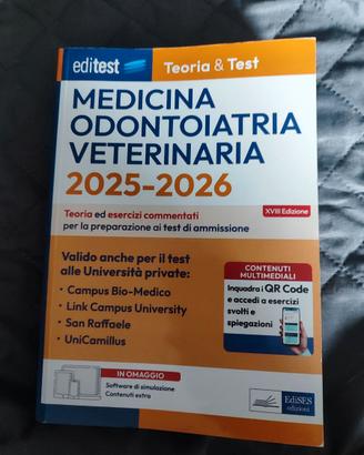 Manuale ammissione medicina, veterinaria, odon2iat