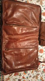 Portabiti in cuoio The Bridge più nécessaire 