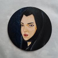 Dipinto donna sarda