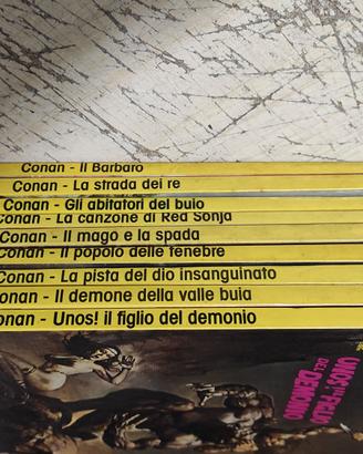CONAN IL BARBARO SERIE COMPLETA 1 - 9 del 1980