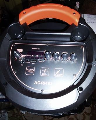 cassa karaoke portatile