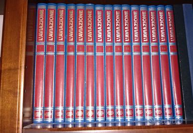 Enciclopedia l'aviazione 15 vol.+1 protag.del volo