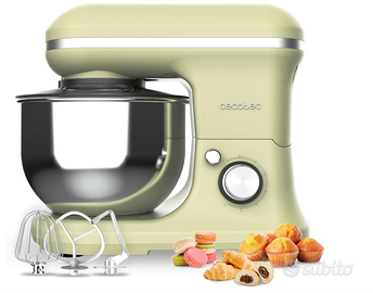 Mixer verde 5L 1200. Capacità 1200 W con 6 livelli