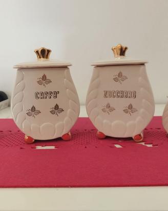 Set Servizio Vintage in Ceramica Viba Capodimonte