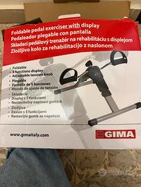 Pedaliera mini cyclette con display
