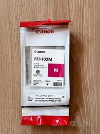Cartuccia plotter canon pfi 102m