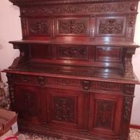 Credenza in legno antico,fine 800