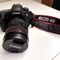 CANON EOS 6D con zoom Canon ES 24-105 f.4  L IS