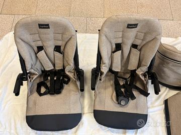 Due sedute per passeggino Peg-Pérego nuove
