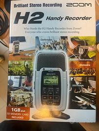 Zoom H2 Handy Recorder Registratore