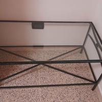 tavolino in ferro battuto 