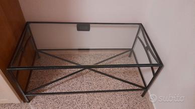 tavolino in ferro battuto 