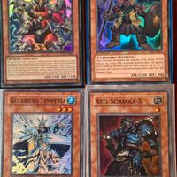 Lotto 4 carte Yu-Gi-Oh! Super Rare