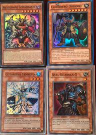 Lotto 4 carte Yu-Gi-Oh! Super Rare
