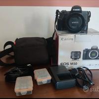 canon M50 + obiettivo 22 mm f.2