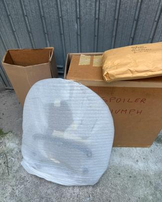 Spoiler Bonneville T 100 barra 120 triumph