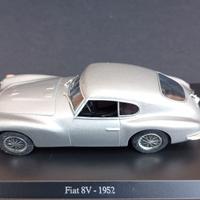 Fiat 8V del 1952 - Modellino vecchio stile.