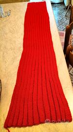 morbida sciarpa fatta a mano