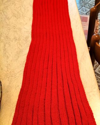 morbida sciarpa fatta a mano