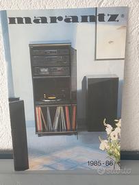 Dépliant Marantz  1985/86