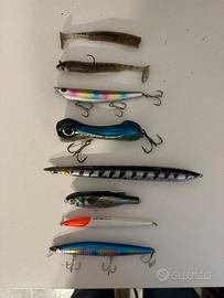 ESCHE ARTIFICIALI PESCA SPINNING