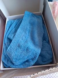 accappatoio unisex XXL colore azzurro 